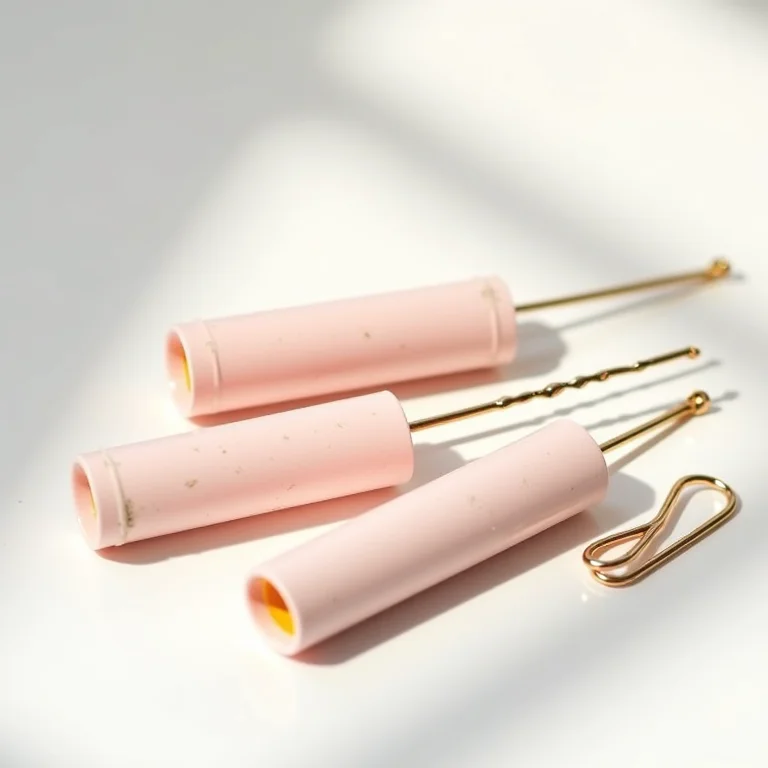 Acessórios para criar penteado retro waves