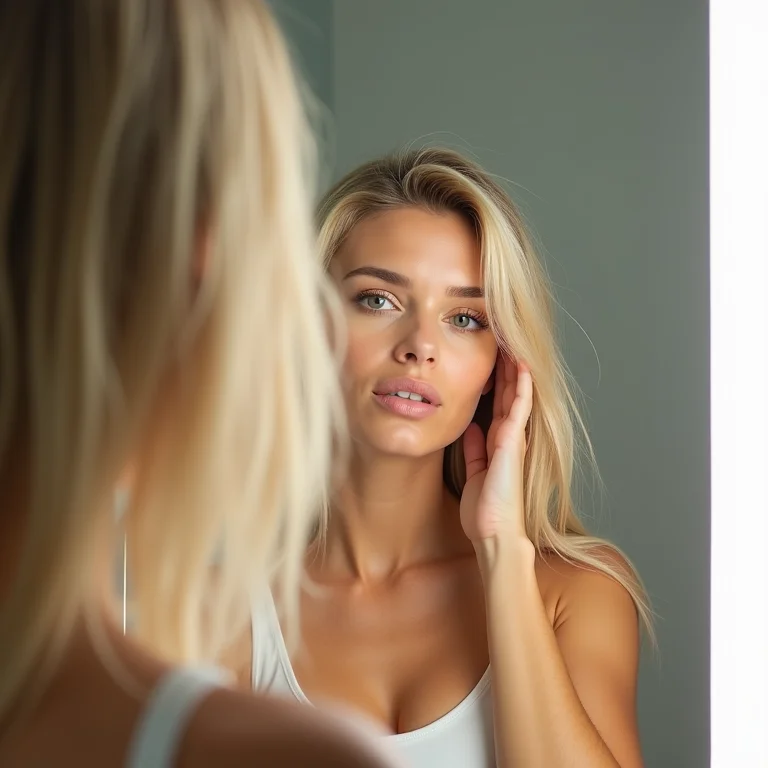 Aplicando vinagre de maçã no couro cabeludo