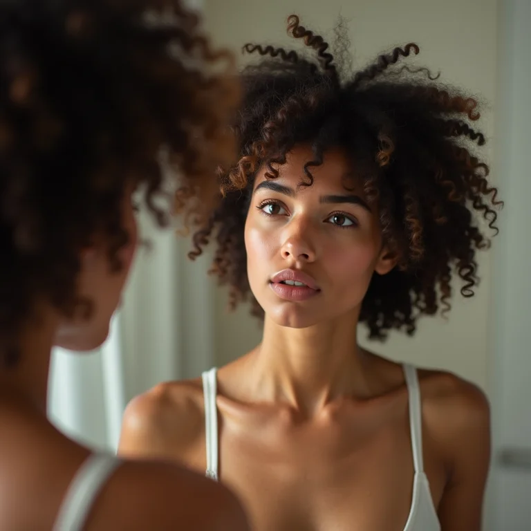 Cabelo cacheado não fica igual ao da foto