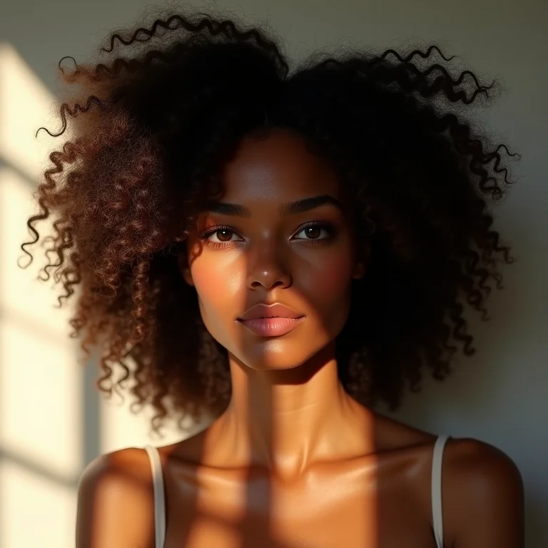 Cabelo cacheado nem sempre fica perfeito como na embalagem