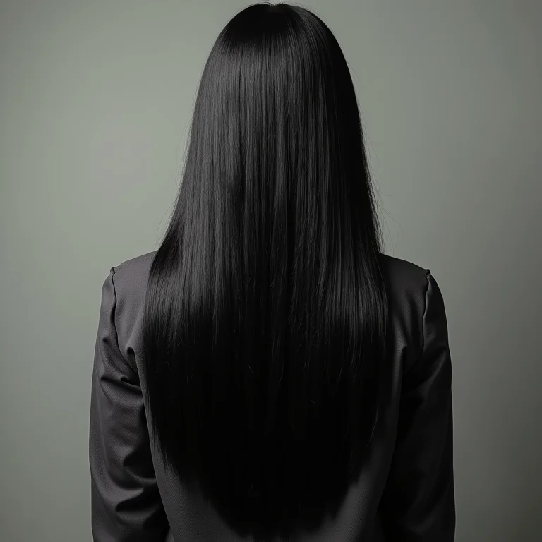 Cabelo danificado com pontas duplas