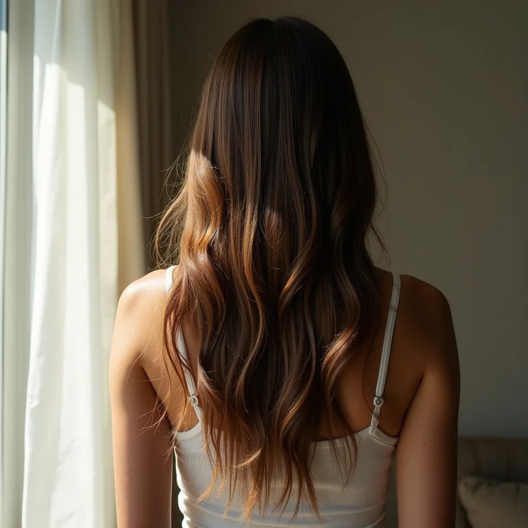 Cabelo danificado com pontas duplas precisando de reconstrução