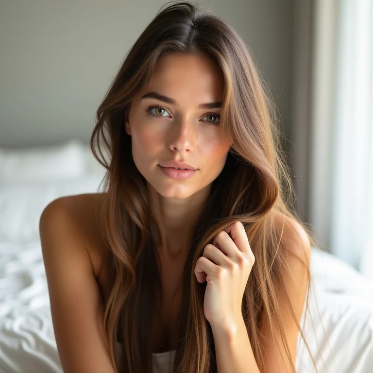 Cabelo no dia seguinte após usar protetor solar