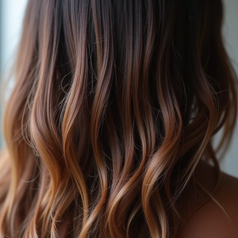 Cabelo ruivo doce de leite danificado e ressecado