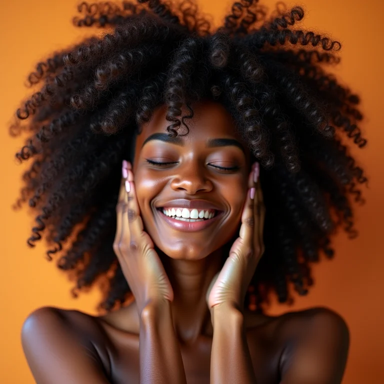 Cachos 4C definidos e com volume.