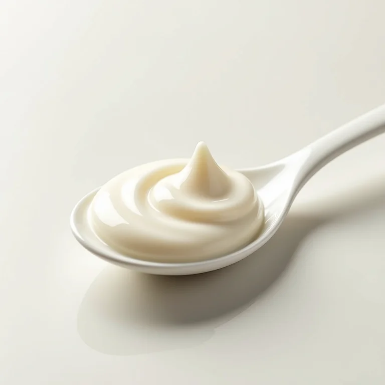 Close-up da textura da máscara capilar Elseve Hydra Hialurônico