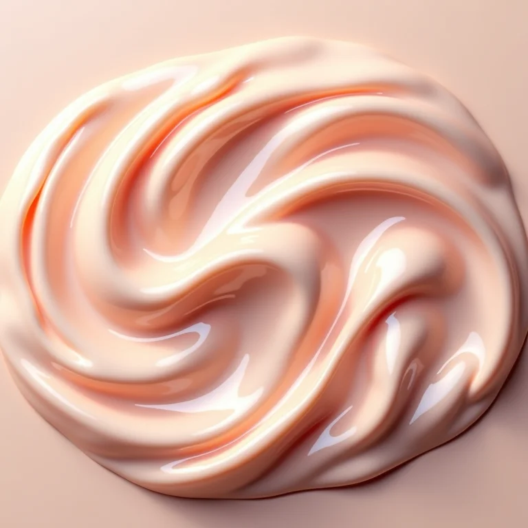 Close-up de diferentes máscaras de tratamento capilar