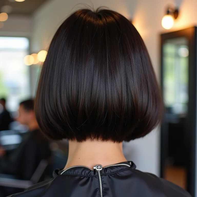 Corte de cabelo bob para otimizar a finalização rápida