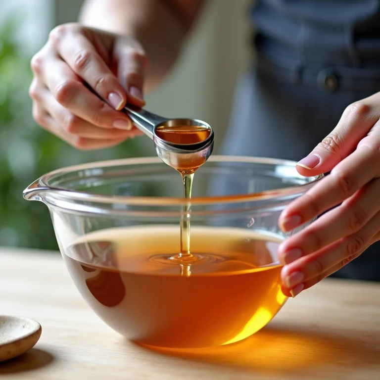 Diluindo vinagre de maçã para tratamento capilar