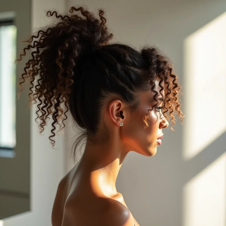 Finalização rápida de cachos com spray