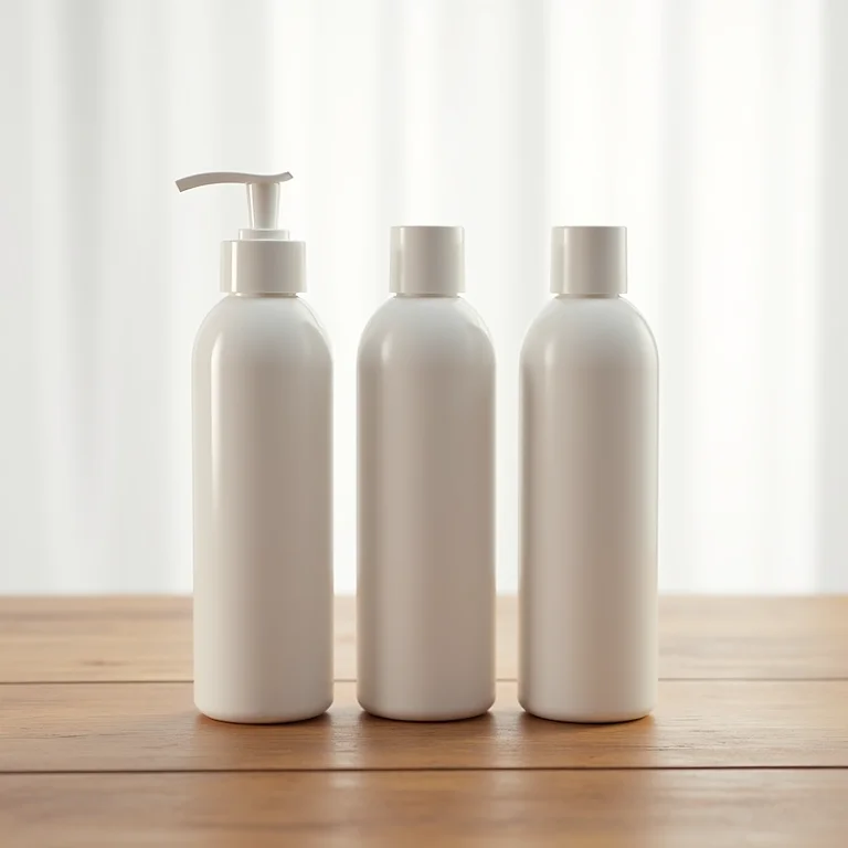 Frascos de água oxigenada de diferentes volumagens