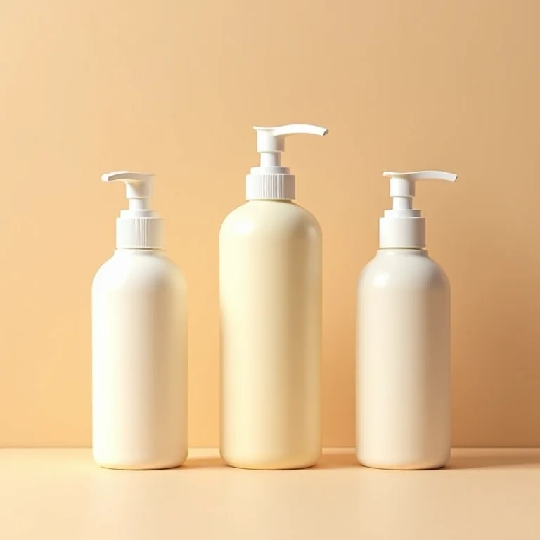 Frascos de condicionadores liberados low poo com diferentes texturas