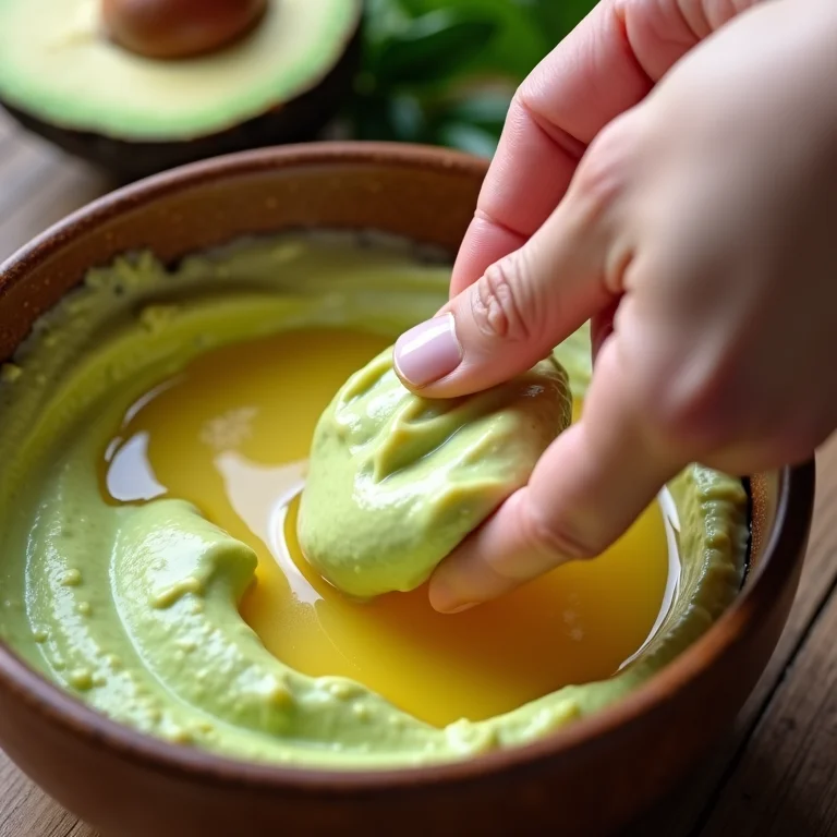 Ingredientes de máscara capilar caseira