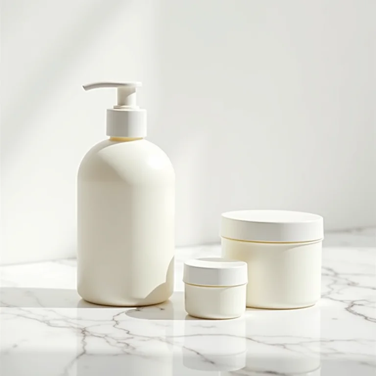 Linha profissional para cabelos lisos em fundo branco