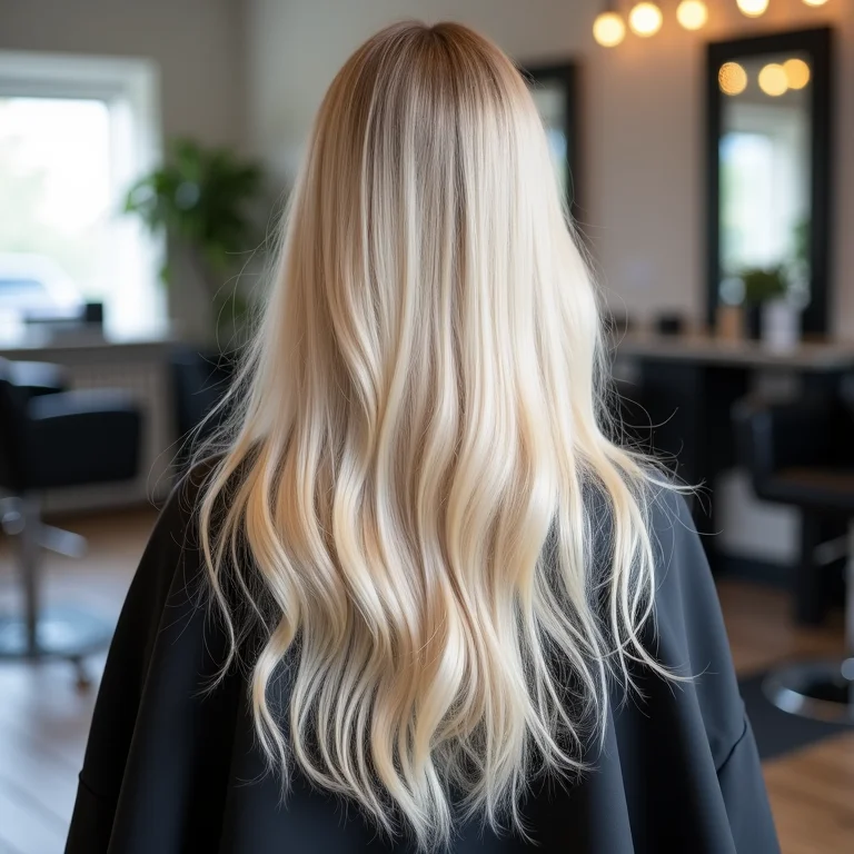 Manutenção de cabelos com química