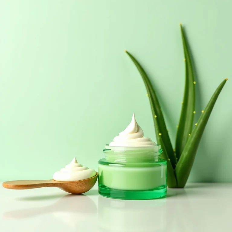 Máscara de babosa caseira em pote