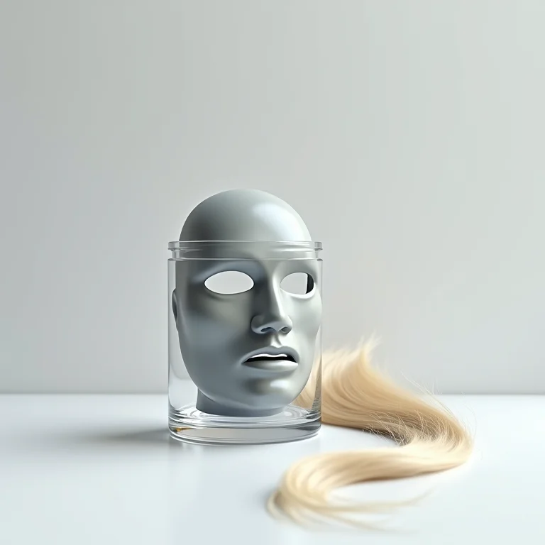 Máscara matizadora cinza para cabelos loiros