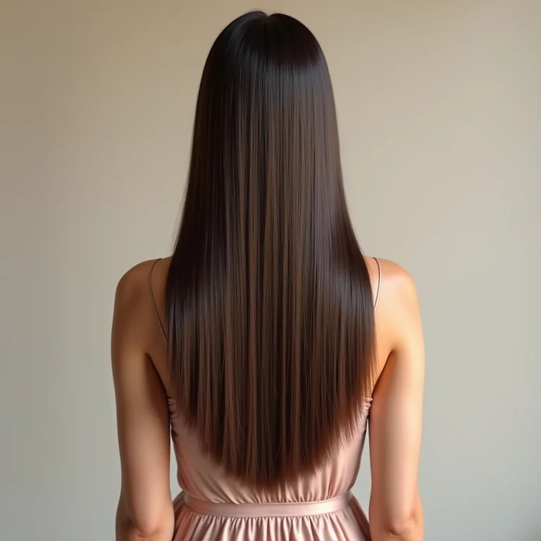 Penteado elegante para formatura: costas