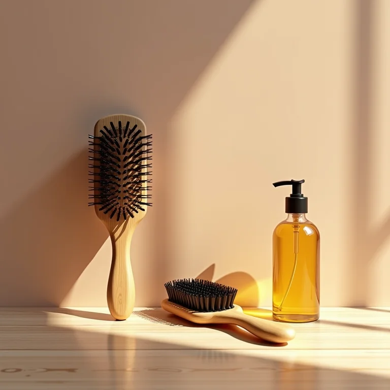 Pentes e óleos para manutenção capilar