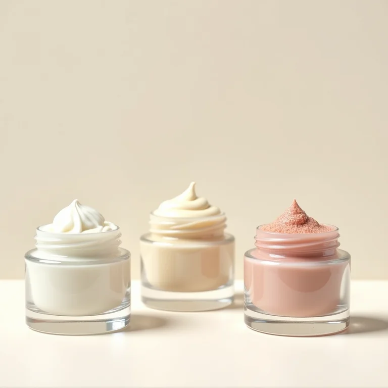 Potes de creme de reconstrução ácida capilar