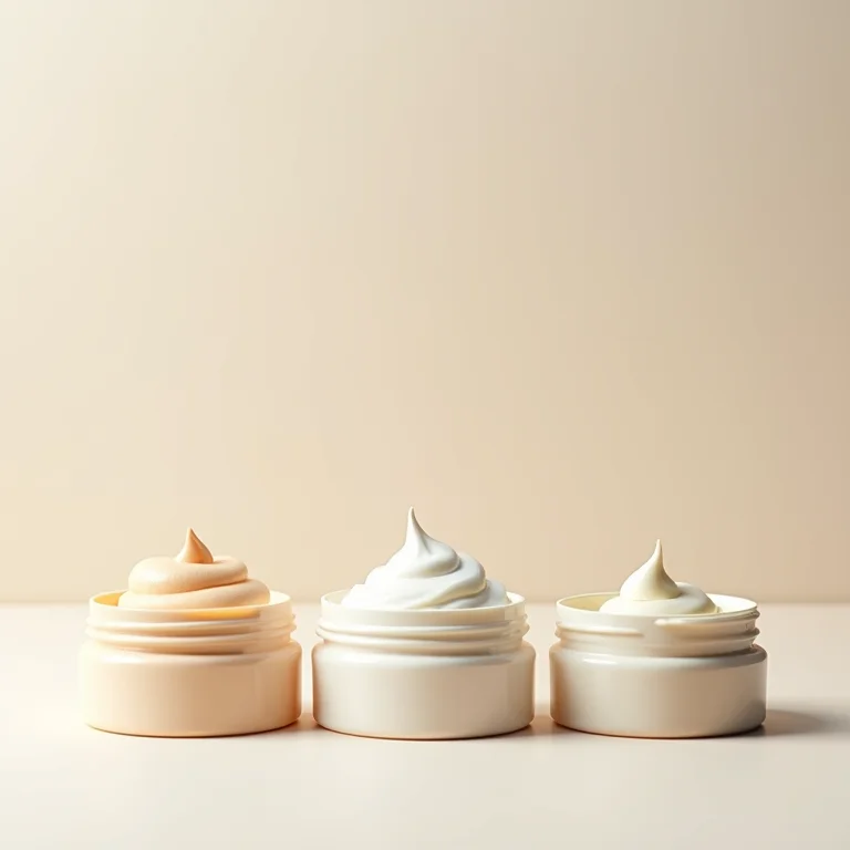 Potes de creme para cabelo tipo 3C.