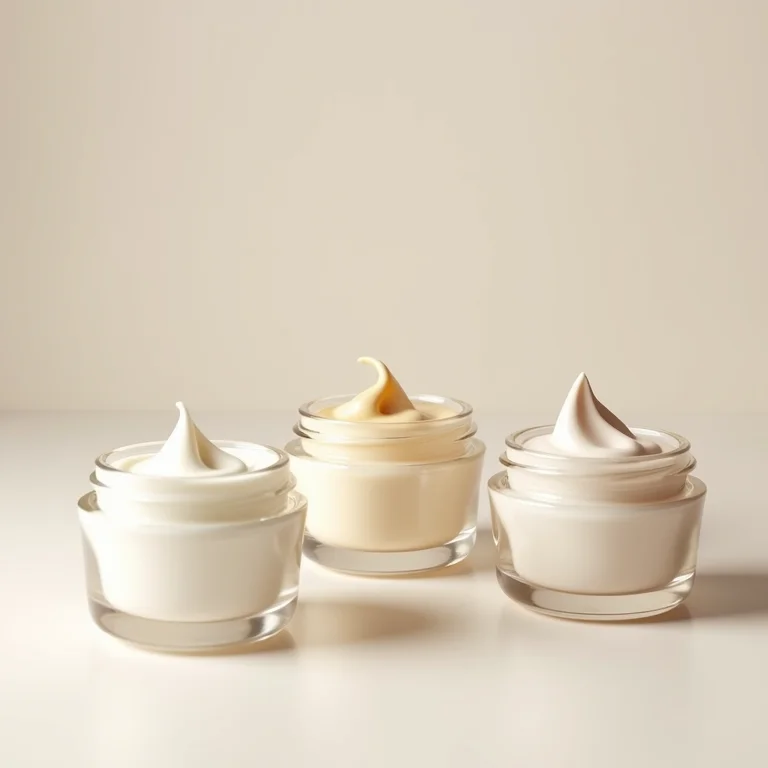 Potes de creme para cronograma capilar: hidratação, nutrição e reconstrução