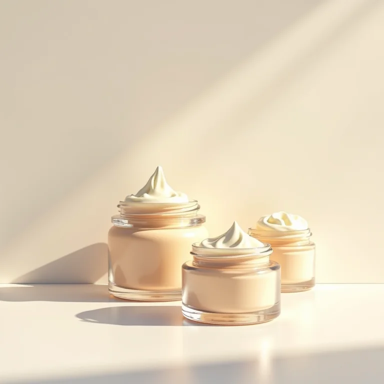 Potes de máscara capilar para cabelos com coloração.