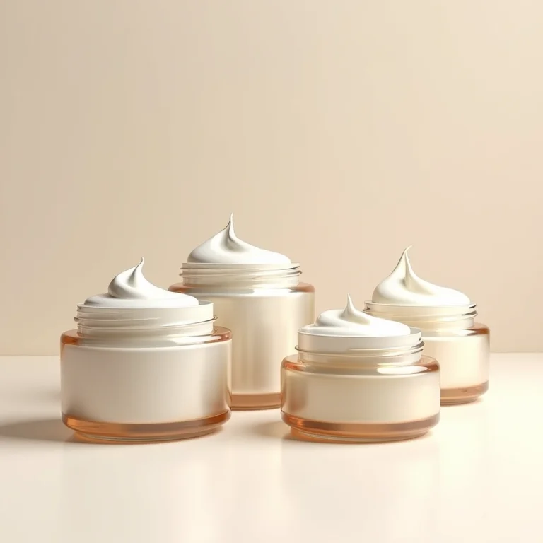 Potes de máscaras capilares para hidratação pré-formatura