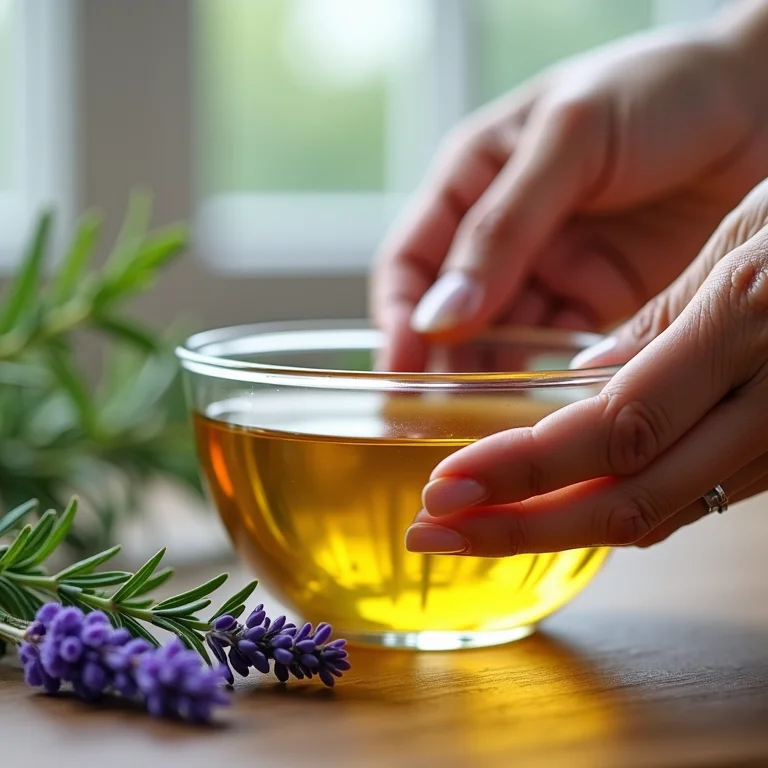 Preparando blend de óleos caseiro