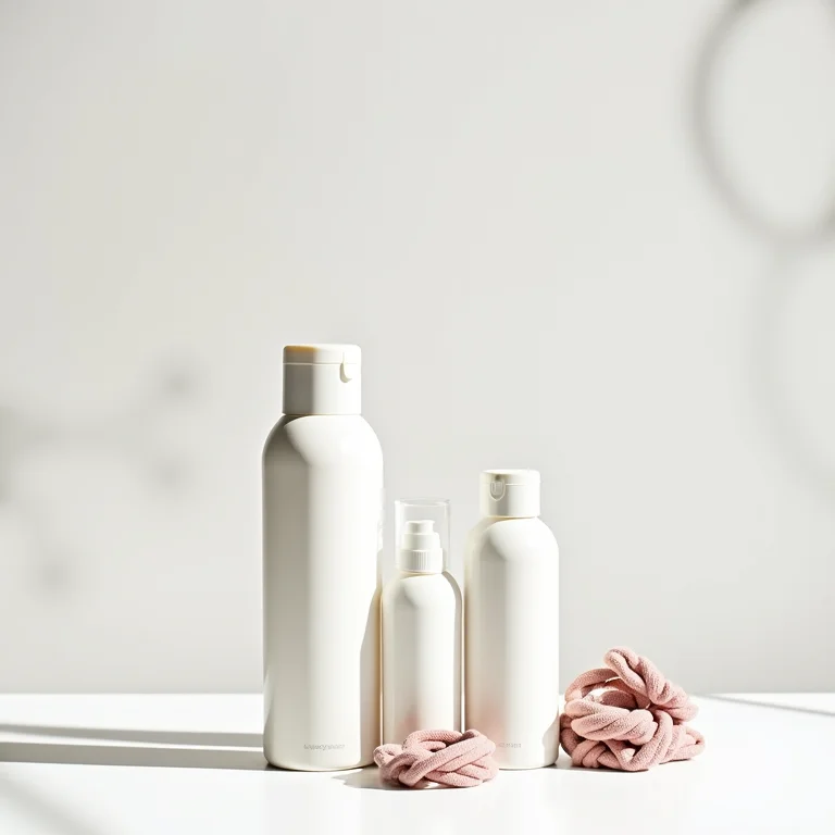 Produtos essenciais para um half bun perfeito.