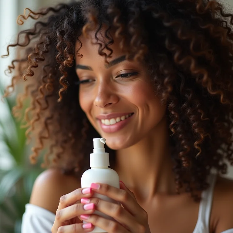 Sérum capilar para um hair styling duradouro