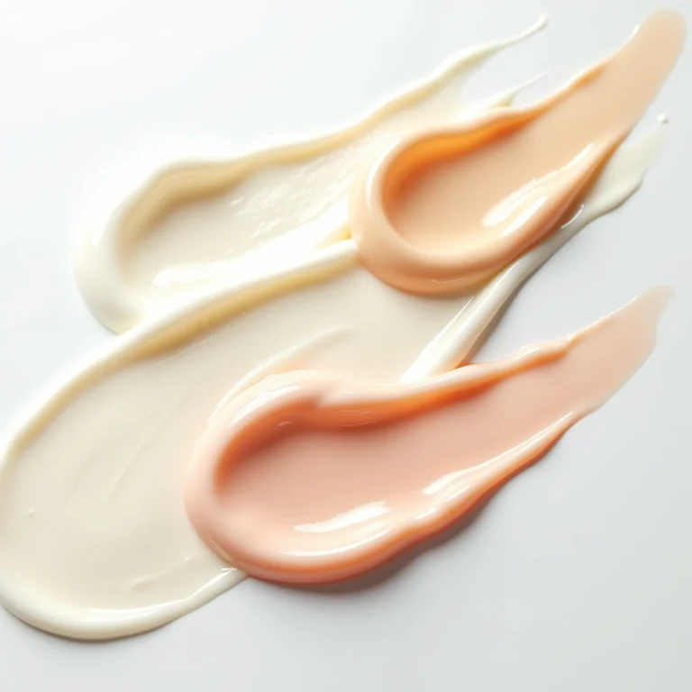 Texturas de diferentes máscaras capilares para ruivos