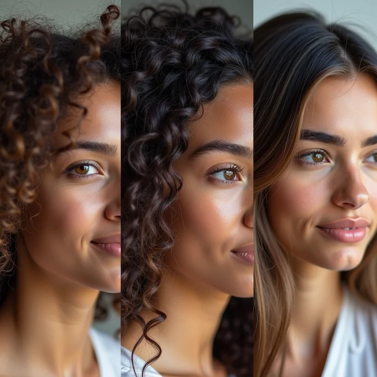 Tipos de cabelo e corte a seco