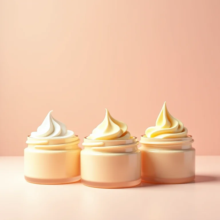 Três máscaras capilares diferentes para cabelos loiros em fundo pastel