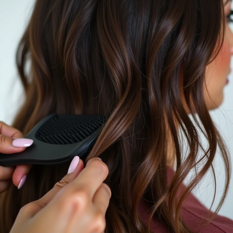 Truque para dar volume ao cabelo morena iluminada chocolate