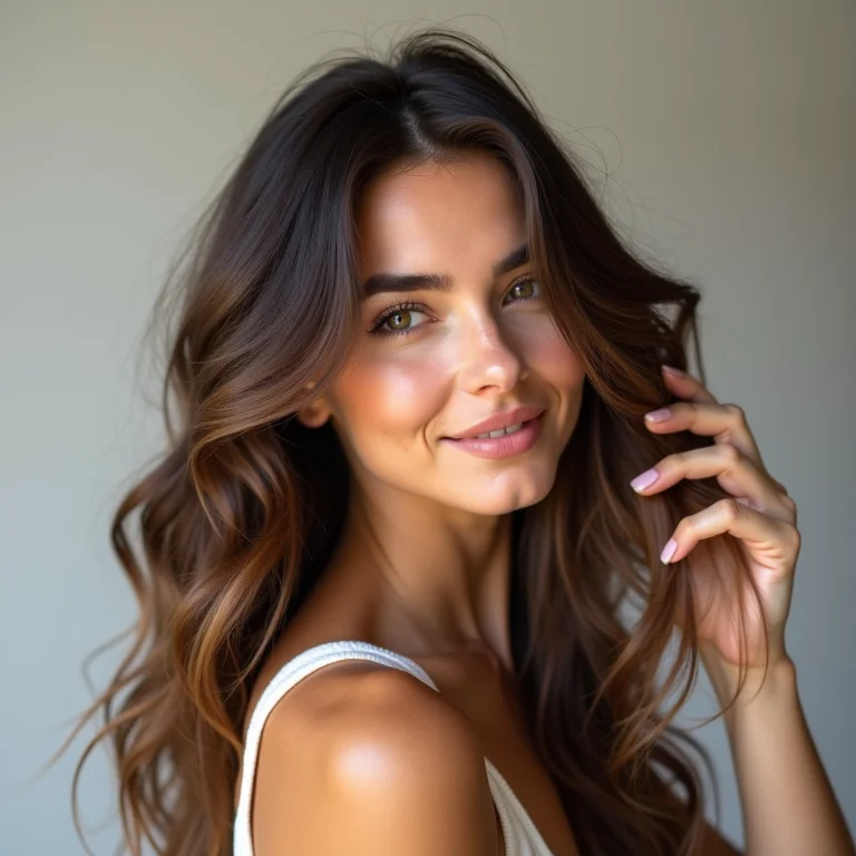 Truque para dar volume aos cachos com gel de linhaça