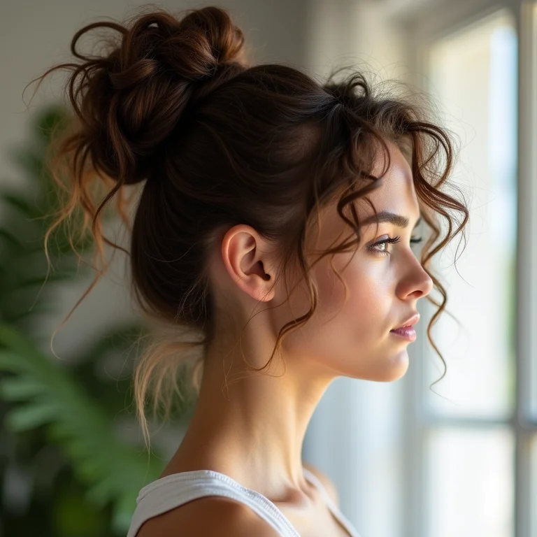 Tutorial de coque messy passo a passo.