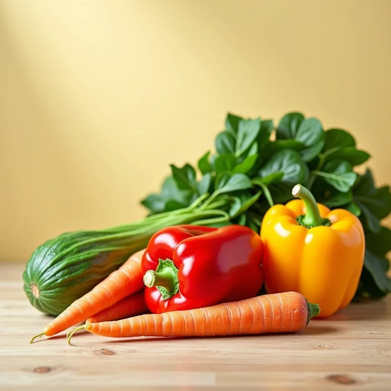 Vegetais frescos para crescimento capilar