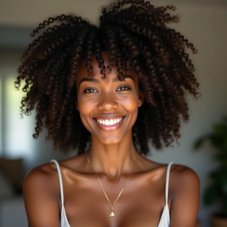 Yamasterol para cabelos crespos