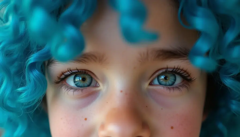 Cabelo Cacheado Azul nas Pontas: O Segredo das Estilosas em 2026