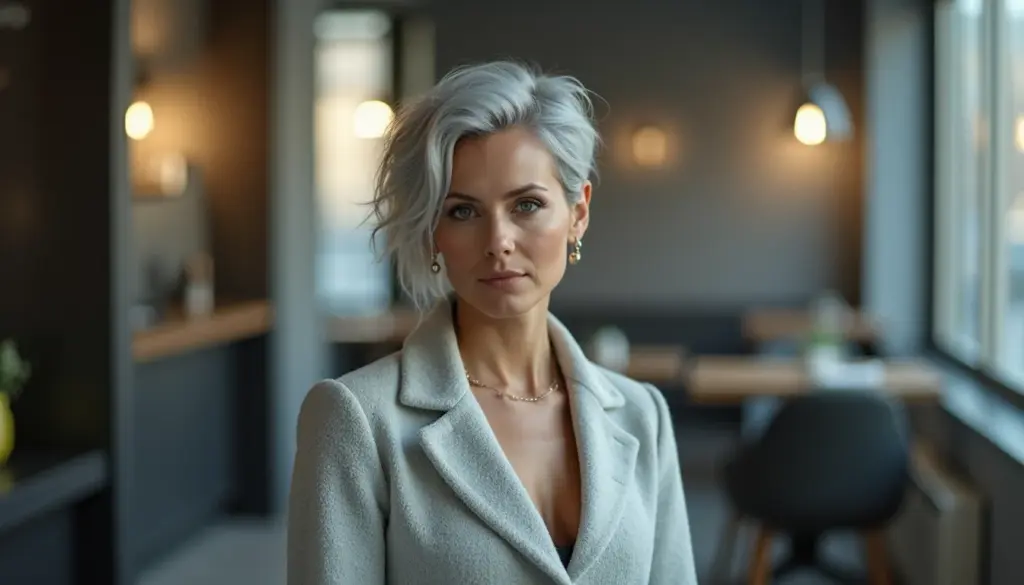 Cabelo Cinza em Morenas: O Guia Definitivo para 2026