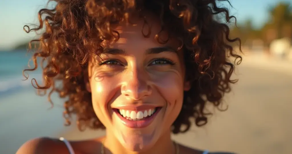 Cabelo Curto Enrolado com Luzes: O Segredo para Cachos Iluminados