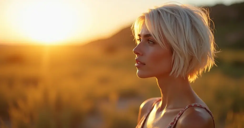 Cabelo Curto Platinado: o tom que define 2026 [Segredo]