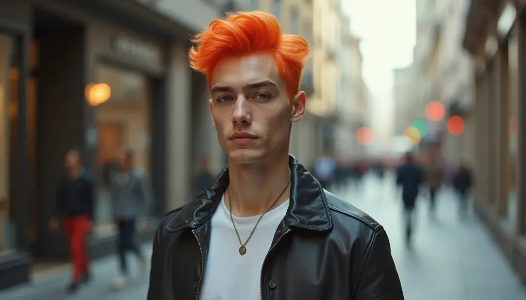 Cabelo Laranja Para Homens: Tendências e Dicas Essenciais 2026 Cabelo Laranja Para Homens: Tendências e Dicas Essenciais 2026