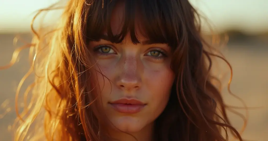 Cabelo longo com franja tumblr: o guia definitivo [2026]