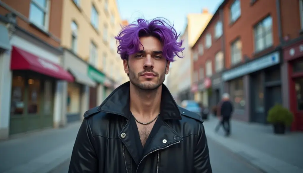 Cabelo Masculino Roxo: Tendências e Ideias Incríveis para 2026