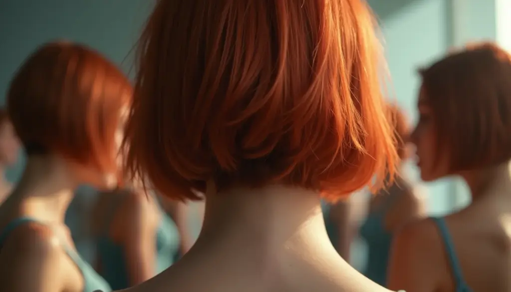 Cabelo Ruivo Curto: 7 Penteados Incríveis de Costas em 2026