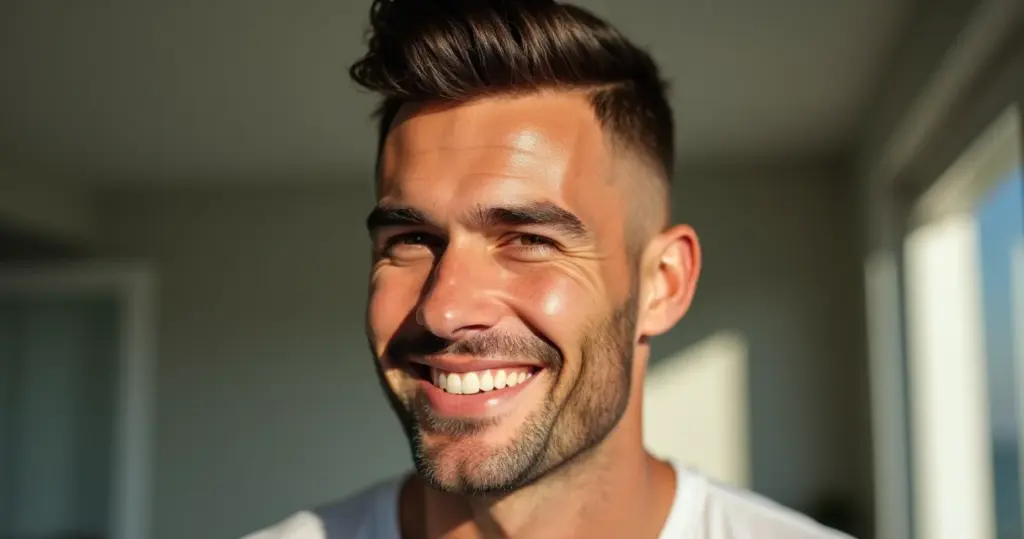 Corte de cabelo 4 em cima e 1 embaixo: o visual que domina 2026 Corte de cabelo 4 em cima e 1 embaixo: o visual que domina 2026