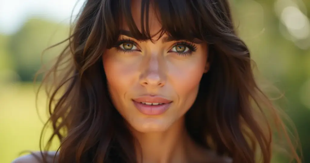 Corte de cabelo feminino longo com franja: o visual 2026 que te rejuvenesce