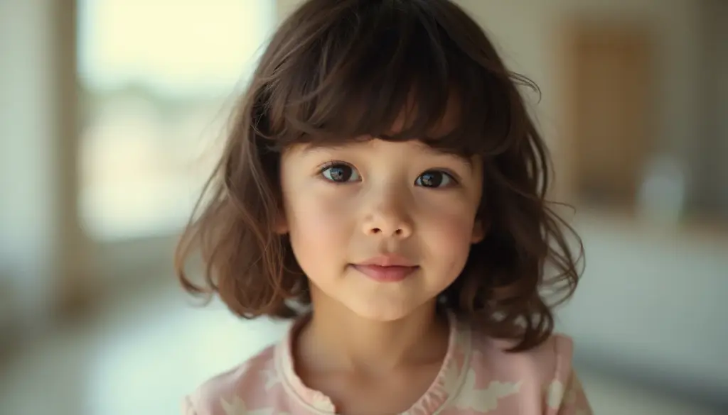 Cortes Infantis Femininos: Franja Ondulada Para Arrasar em 2026